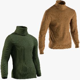 3D Men's Pullovers Collection 5 model